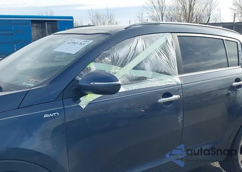 2013 Kia Sportage Ex z USA, uszkodzony, nr VIN KNDPCCA28D7454646